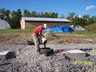5 x 5 gallons of sand per tire